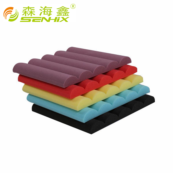 高密度阻燃五阶扇形吸音棉